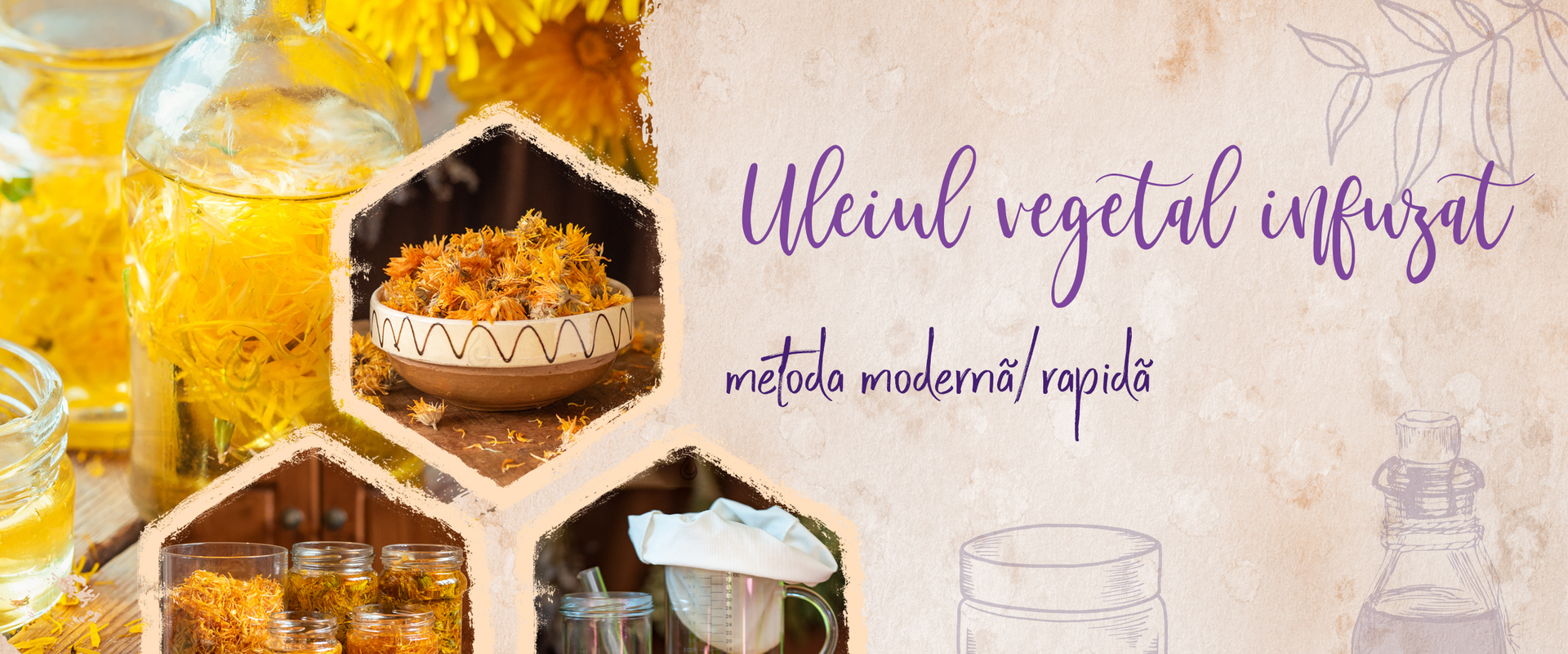 Infused vegetable oil - the quick/modern method