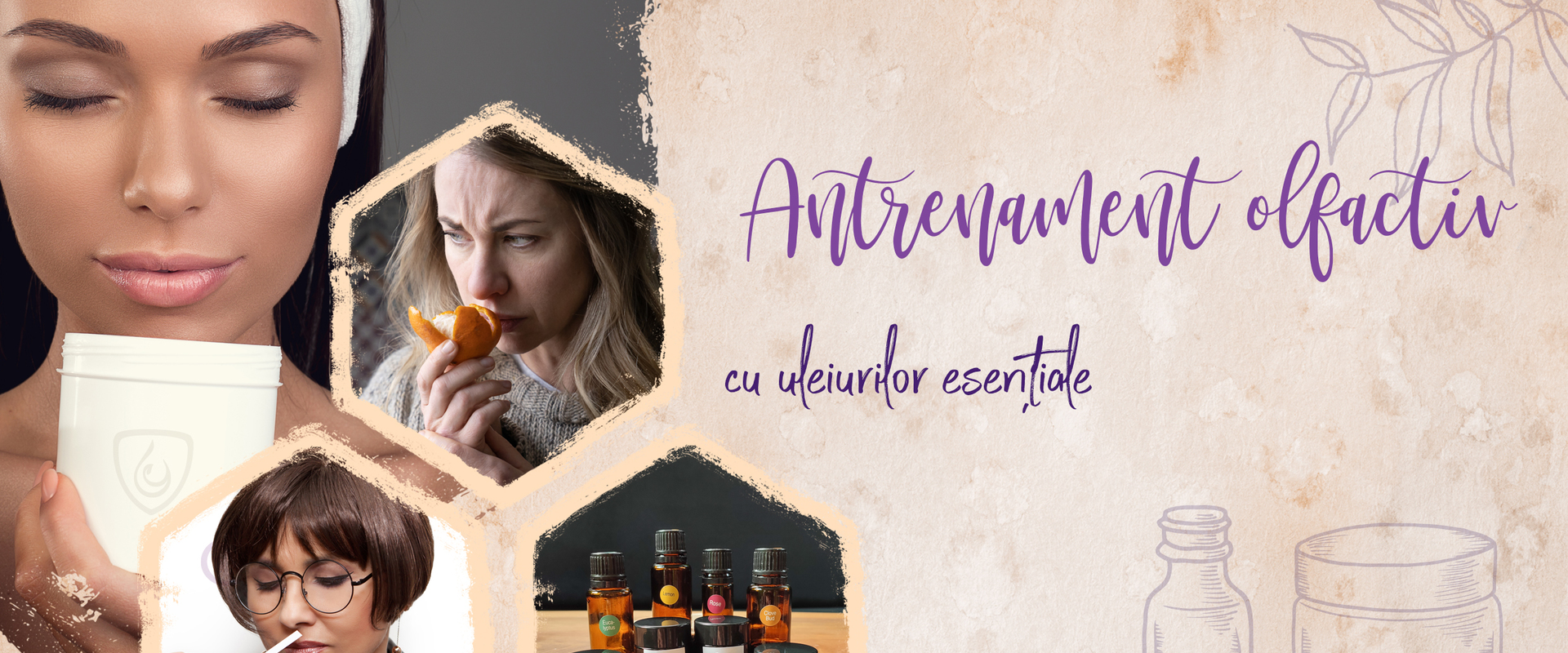 Olfactory training with essential oils